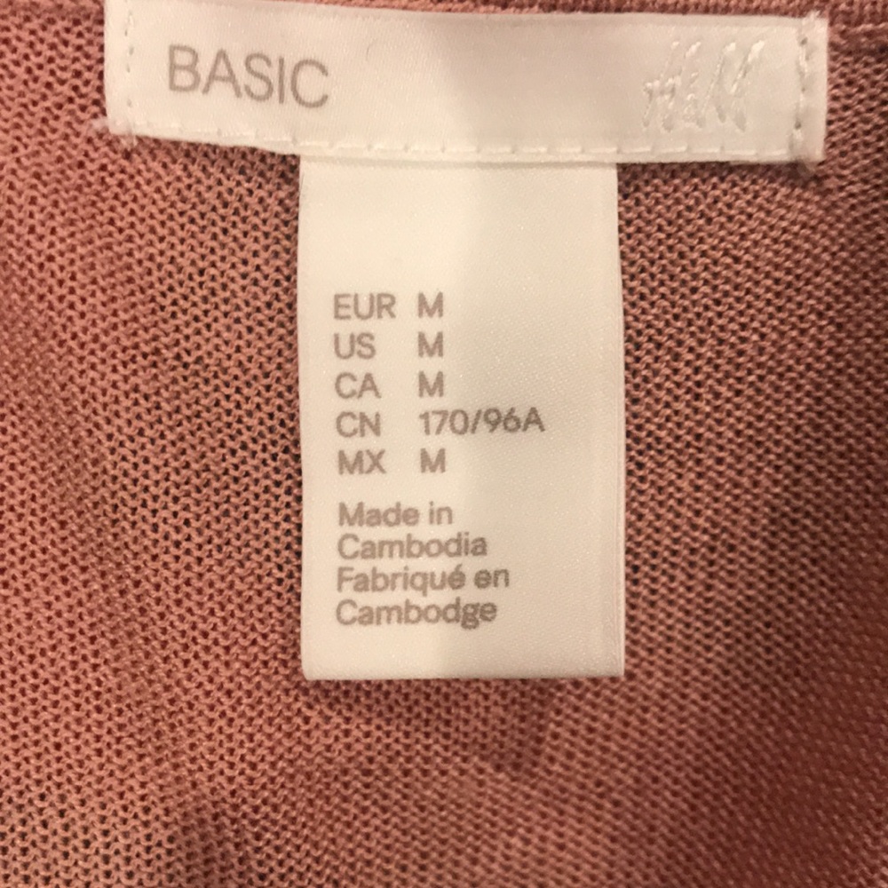 H&M basic long sleeve blouse - Picture 5 of 6